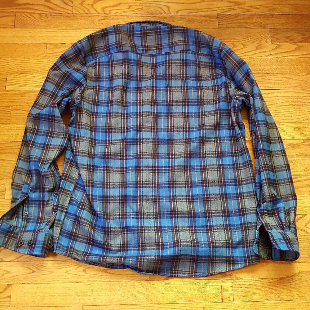 Bent Paddle Brewing CO Blue Flannel Size XL - Picture 2 of 8